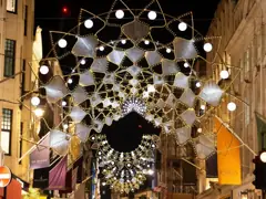 Bond Street Christmas lights