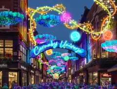 Carnaby Street Christmas lights