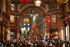 Christmas at Leadenhall Market