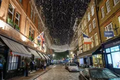 Seven Dials Christmas lights